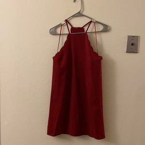 Lulus red dress size XS